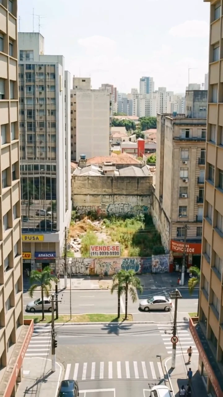 Lote urbano vazio à venda